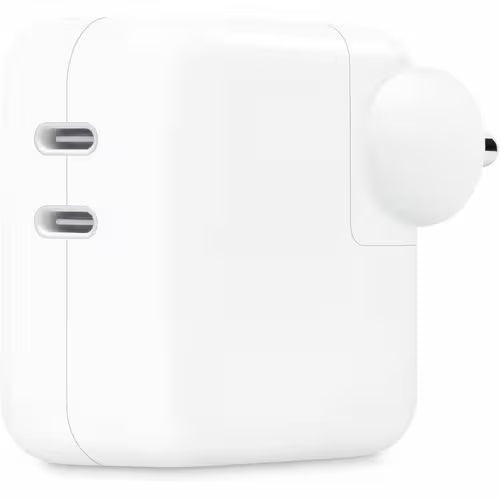 Apple 35 W Power Adapter - Universal Adapter - 2 USB Type-C - For MacBook Air, iPhone, iPad mini, iPad Air, iPad Pro, MacBook