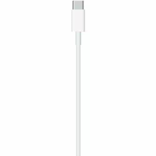 Apple 1 m (39.37") Lightning/USB-C Data Transfer Cable - Cable for iPhone, iPad Pro, iPad Air, iPad mini, MacBook Pro - First End: 1 x 24-pin USB Type C - Male - Second End: 1 x Lightning - Male - White