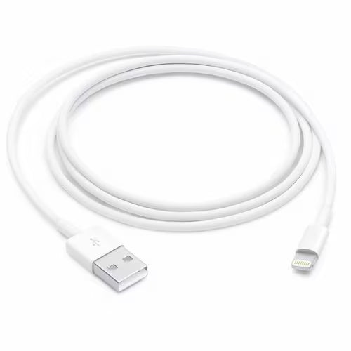 Apple 1 m (39.37") Lightning/USB Data Transfer Cable - Cable for iPhone, iPad Air, iPad mini, iPad Pro, MacBook Pro, Mac mini - First End: 1 x Lightning - Male - Second End: 1 x USB 2.0 - Male