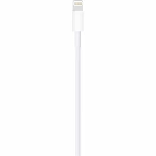 Apple 1 m (39.37") Lightning/USB Data Transfer Cable - Cable for iPhone, iPad Air, iPad mini, iPad Pro, MacBook Pro, Mac mini - First End: 1 x Lightning - Male - Second End: 1 x USB 2.0 - Male