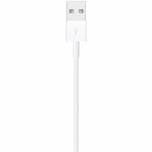 Apple 1 m (39.37") Lightning/USB Data Transfer Cable - Cable for iPhone, iPad Air, iPad mini, iPad Pro, MacBook Pro, Mac mini - First End: 1 x Lightning - Male - Second End: 1 x USB 2.0 - Male